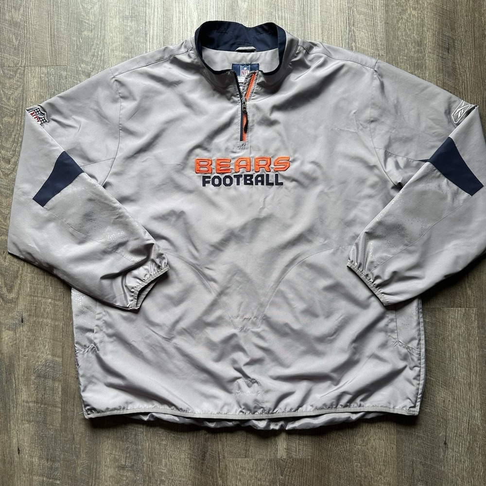 REEBOK Chicago Bears Issued Team Doctor Softshell Jacket Size 3XL Gordon Nuber